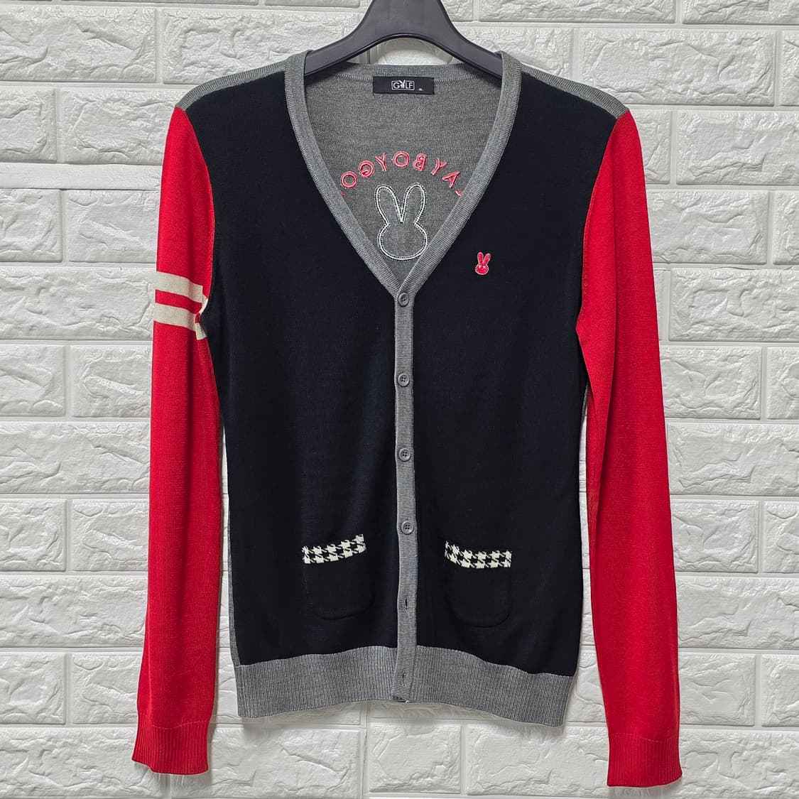 택포) 플레이보이 골프 가디건 95 상품이미지1