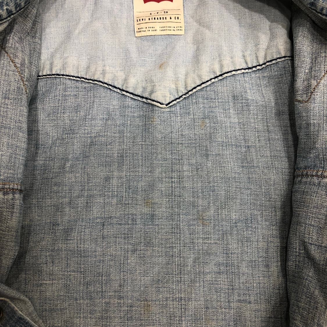 리바이스 데님 웨스턴 셔츠 상품이미지8