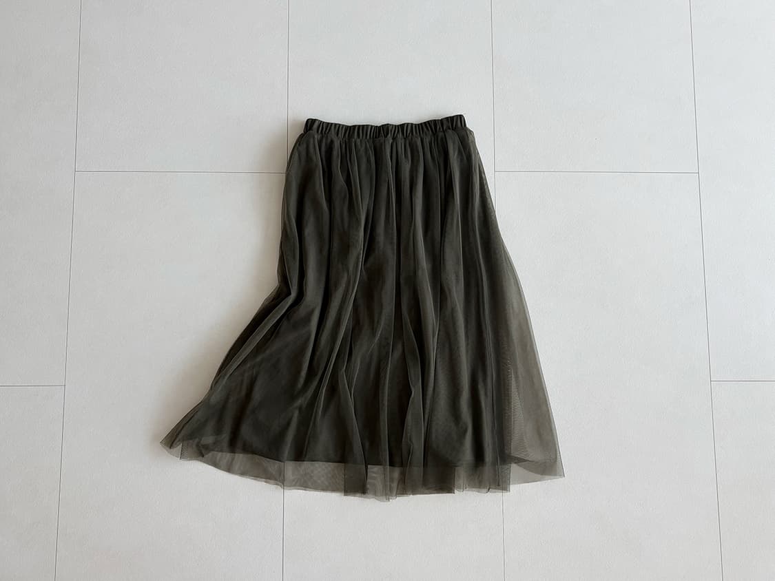 tulle midi skirt 상품이미지1