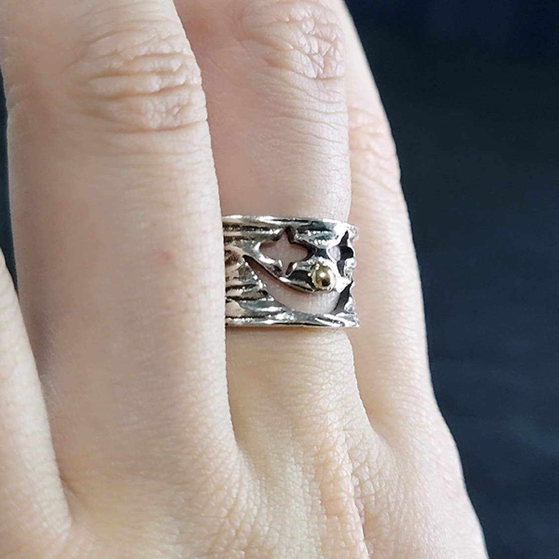 Pierrotis 실버 남자 엔틱 빈티지 명품 서커스 삐에로 광대 반지 상품이미지7