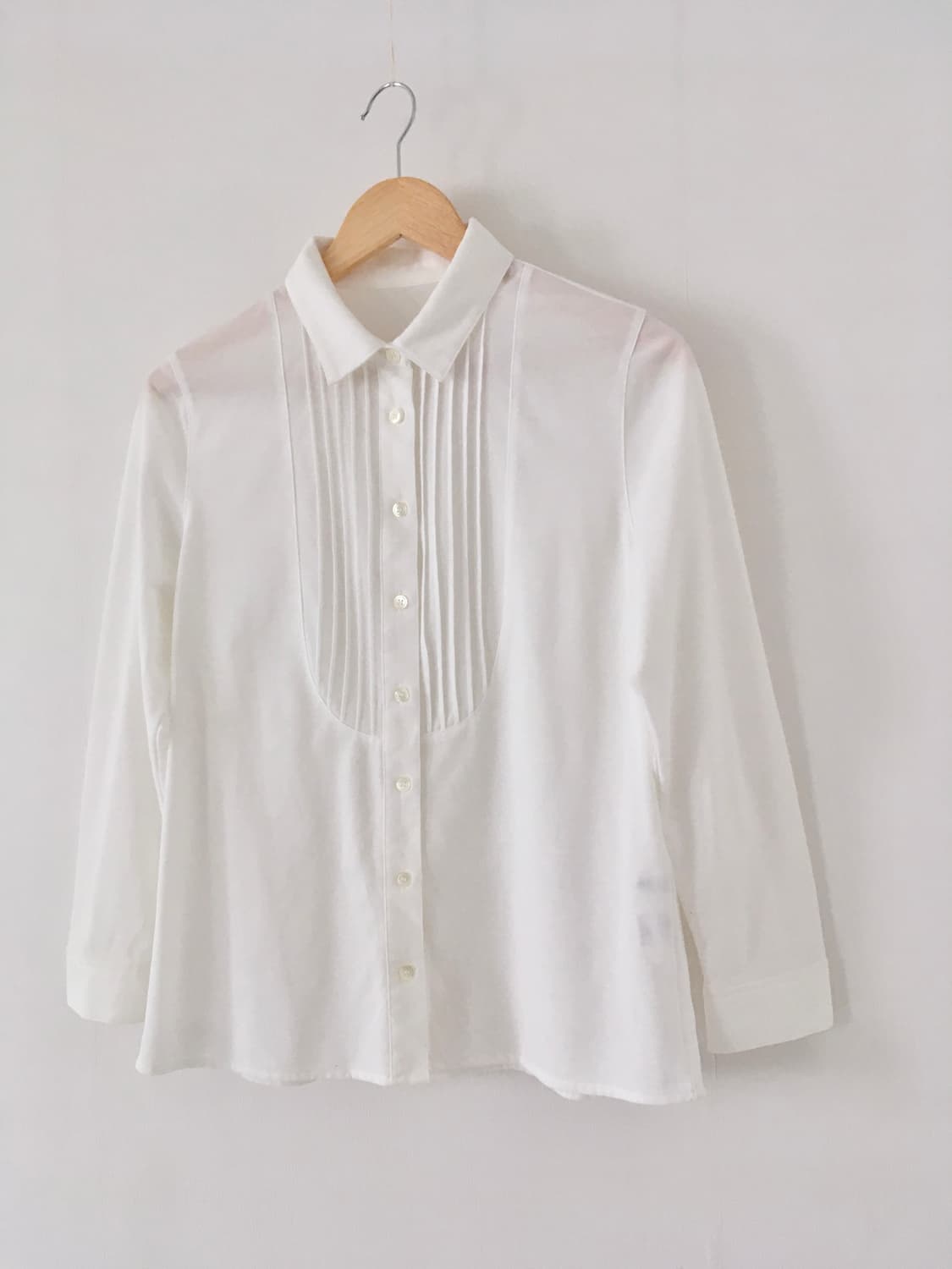 pintuck pique shirt 상품이미지7