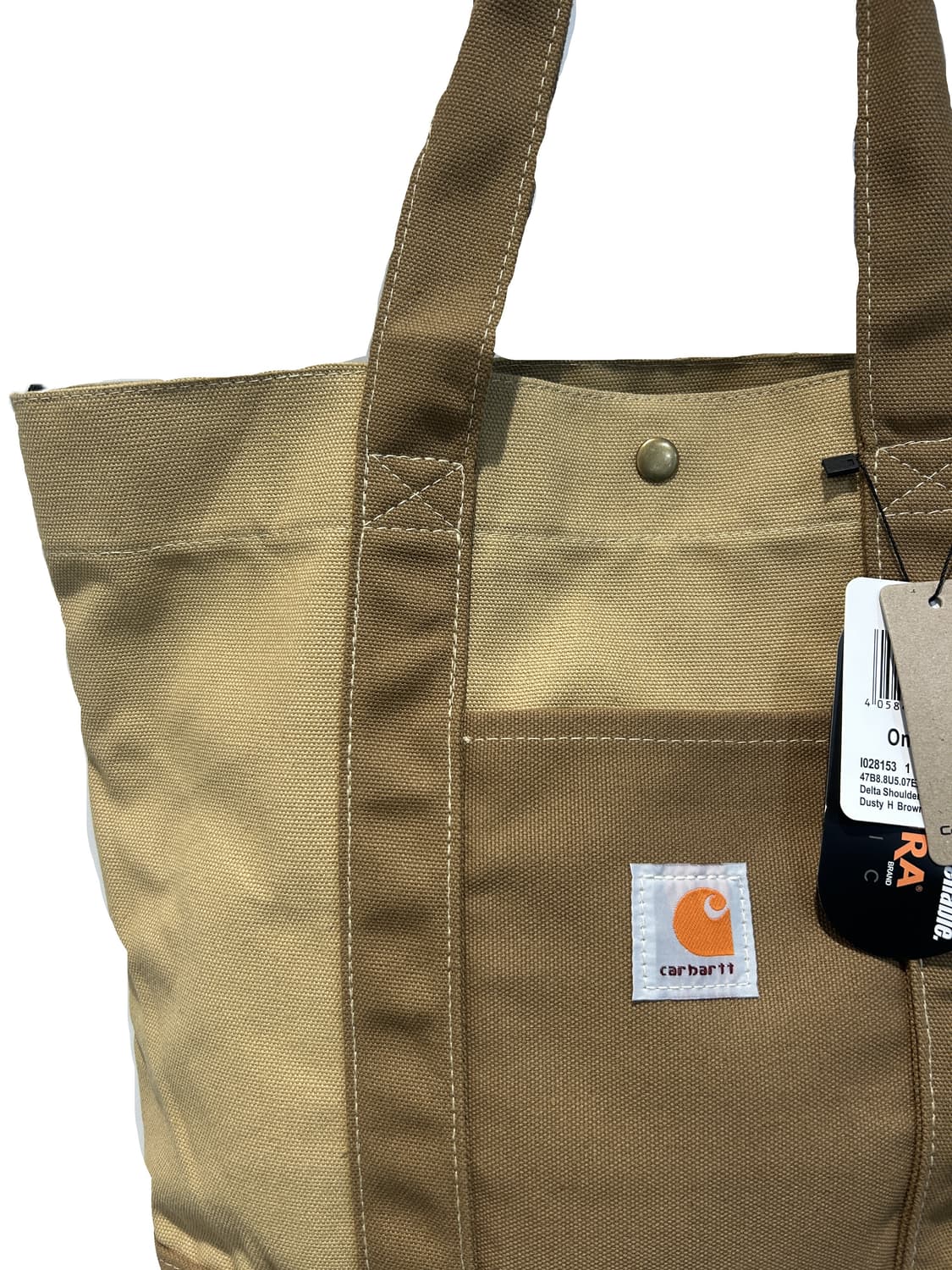 칼하트 WIP 에센셜 토트백 해밀턴 브라운 상품이미지3