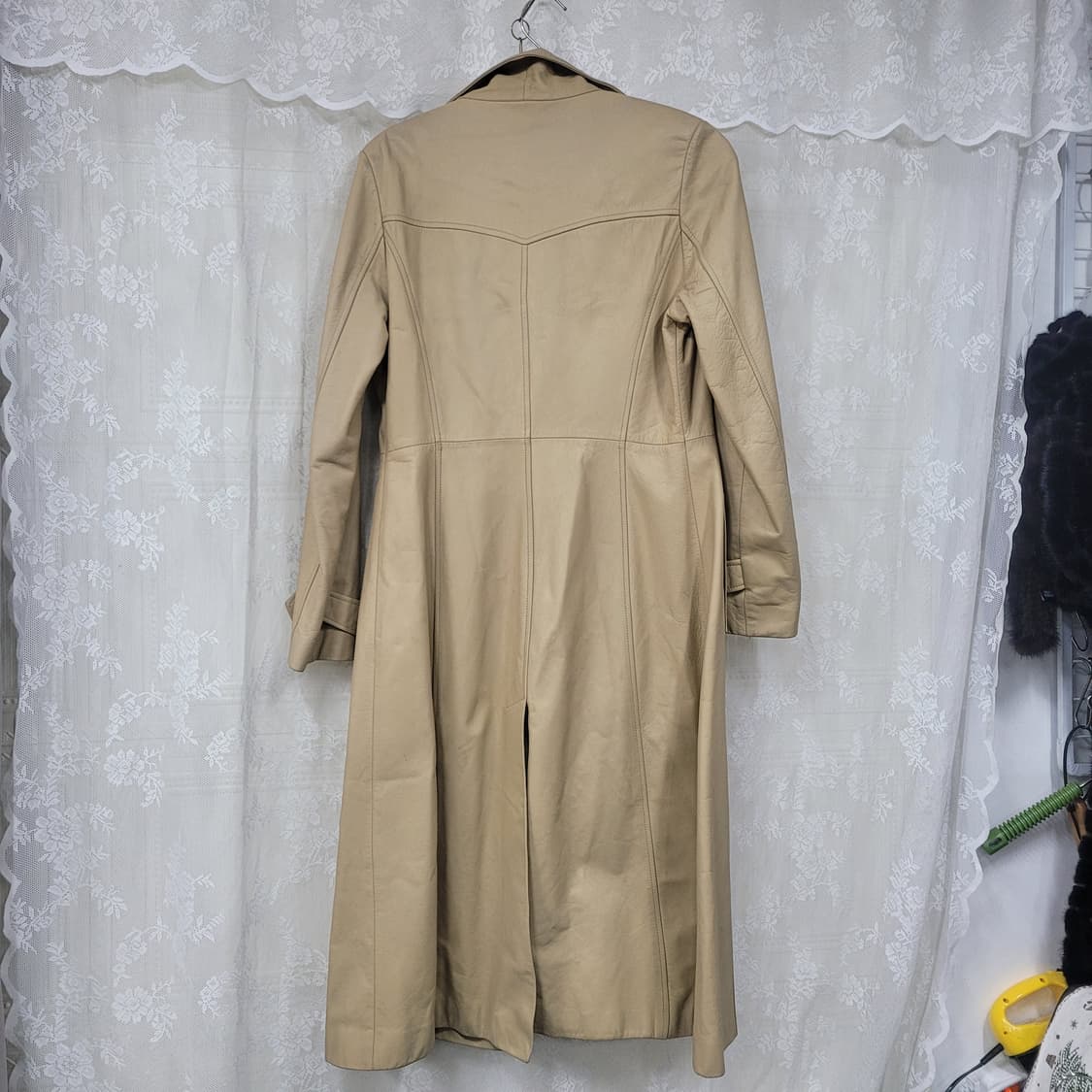 여성 소가죽 트랜치코트  상품이미지4