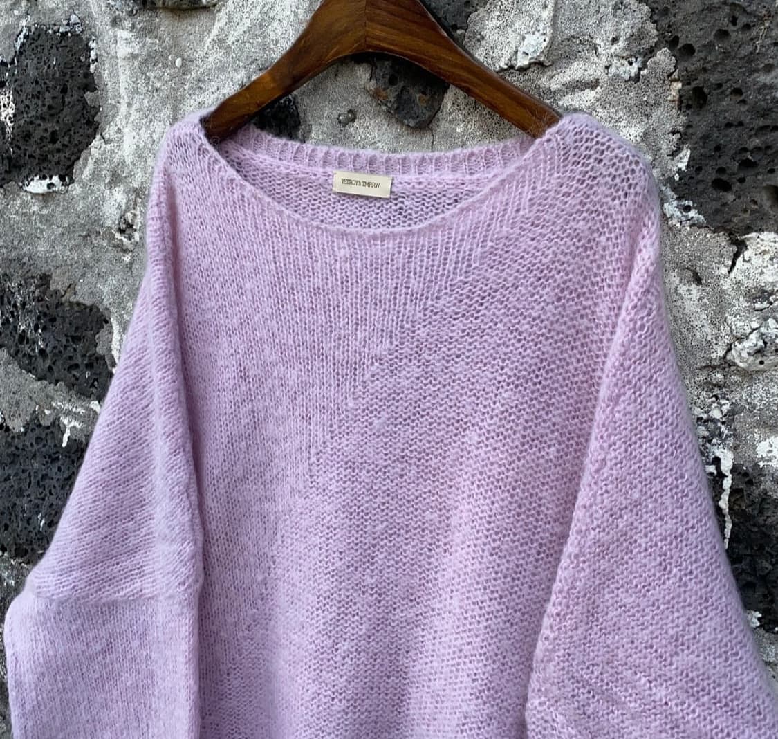 예스터데이투모로우 모헤어 니트 M 상품이미지2