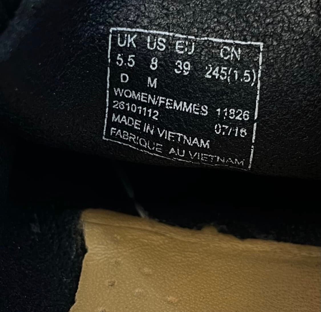 클락스 왈라비 슈즈 블랙 245 상품이미지4