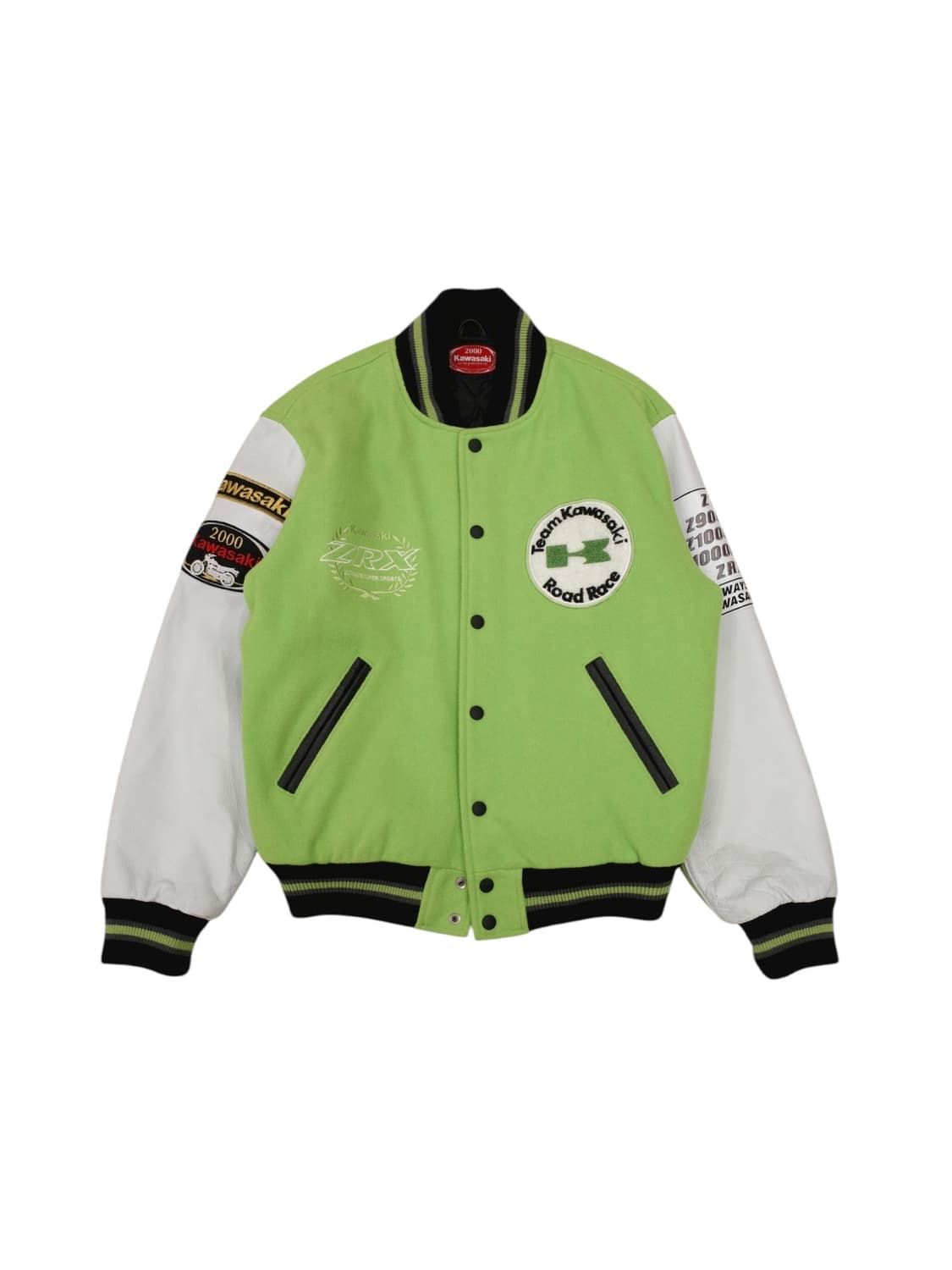 00‘s 가와사키 바시티 자켓 상품이미지1