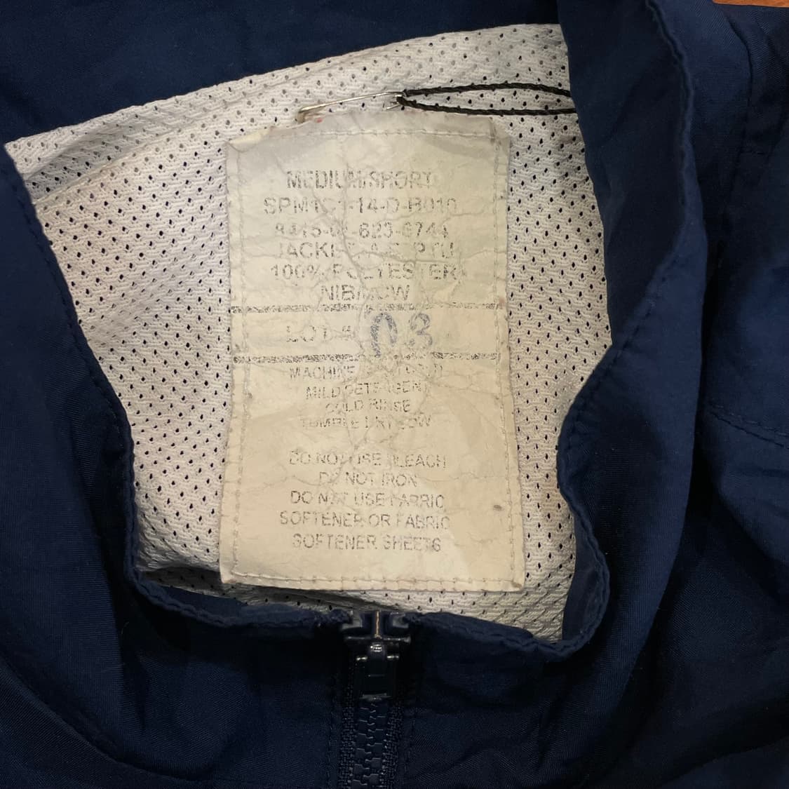 (M) 오리지널 US IPFU 미공군 바람막이 자켓 상품이미지6