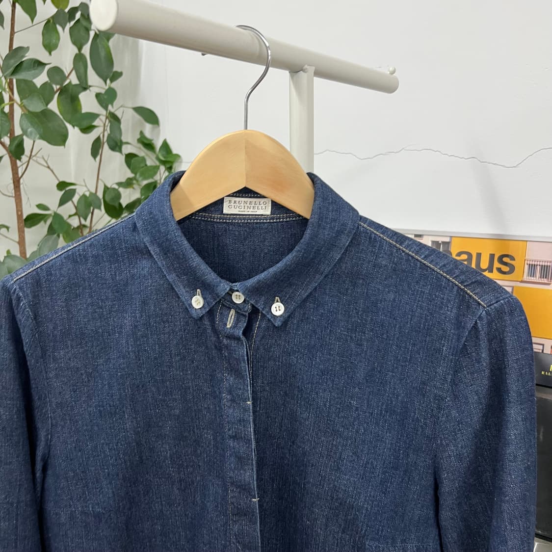 브루넬로쿠치넬리 우먼 데님셔츠 L 상품이미지2