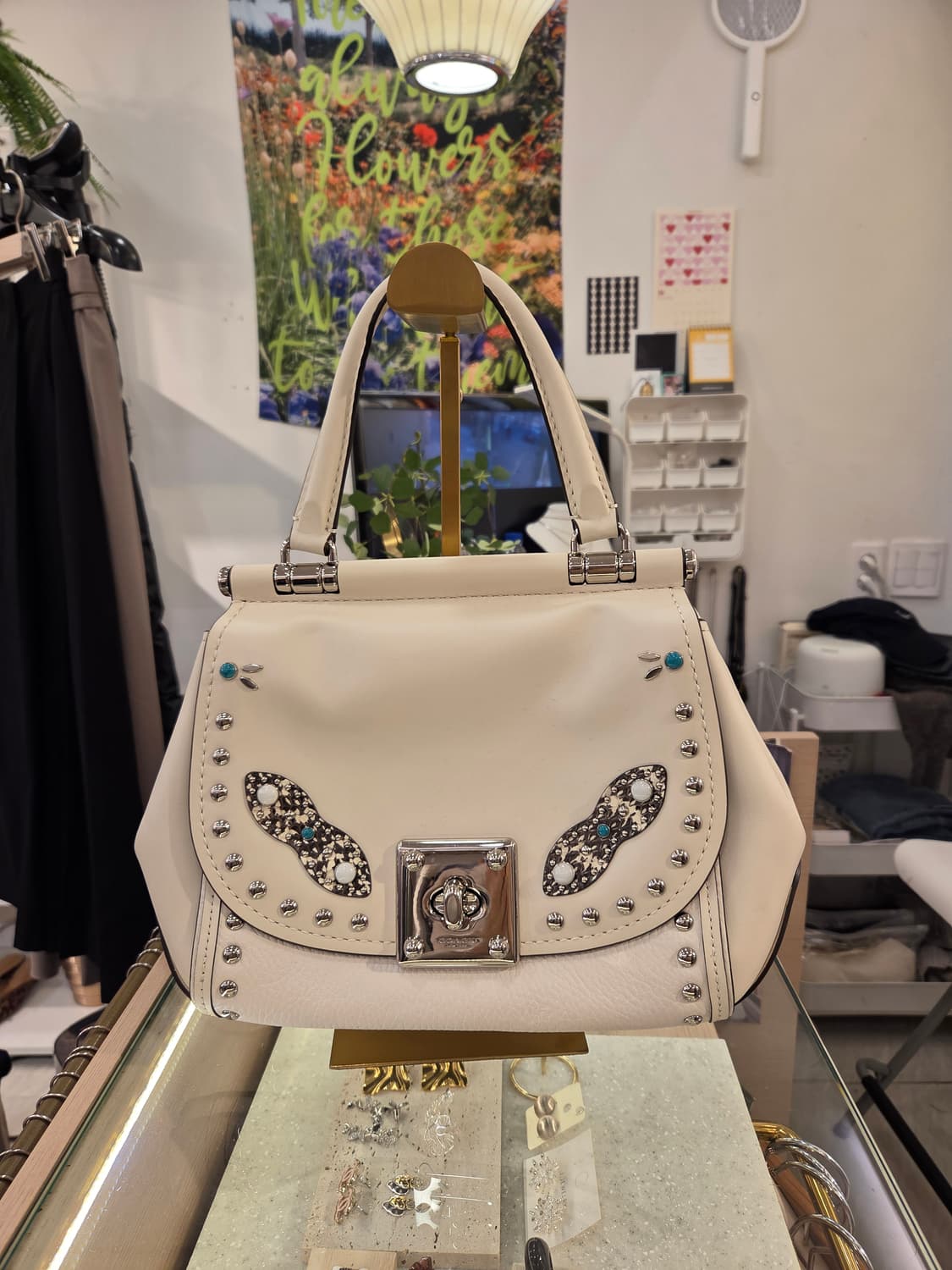 COACH  코치 드리프터 탑핸들 크로스백 상품이미지1