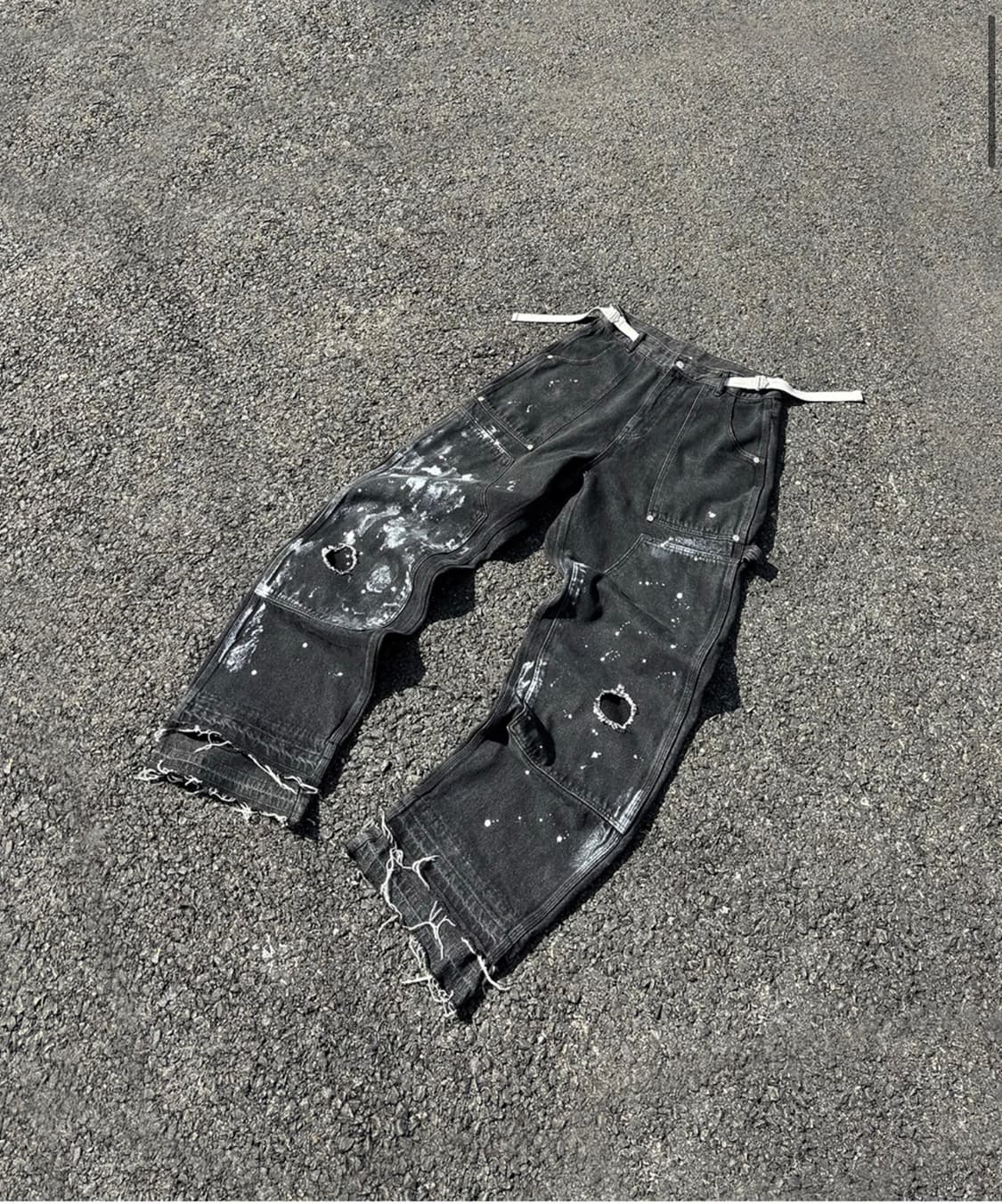 wapworks w049 더블니 카팬더 팬츠 상품이미지1