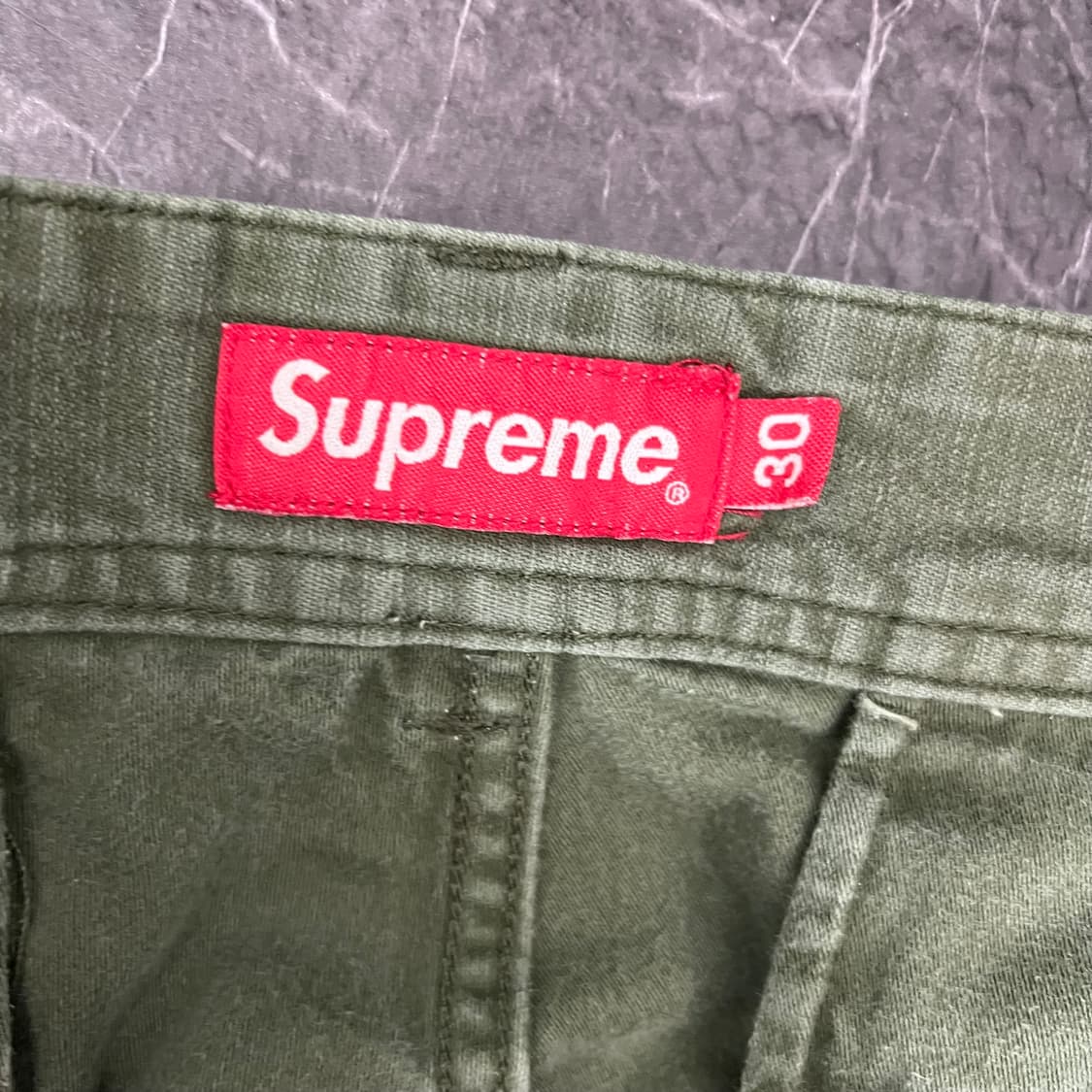 슈프림 밀리터리 포켓 카고 팬츠 카키  상품이미지6