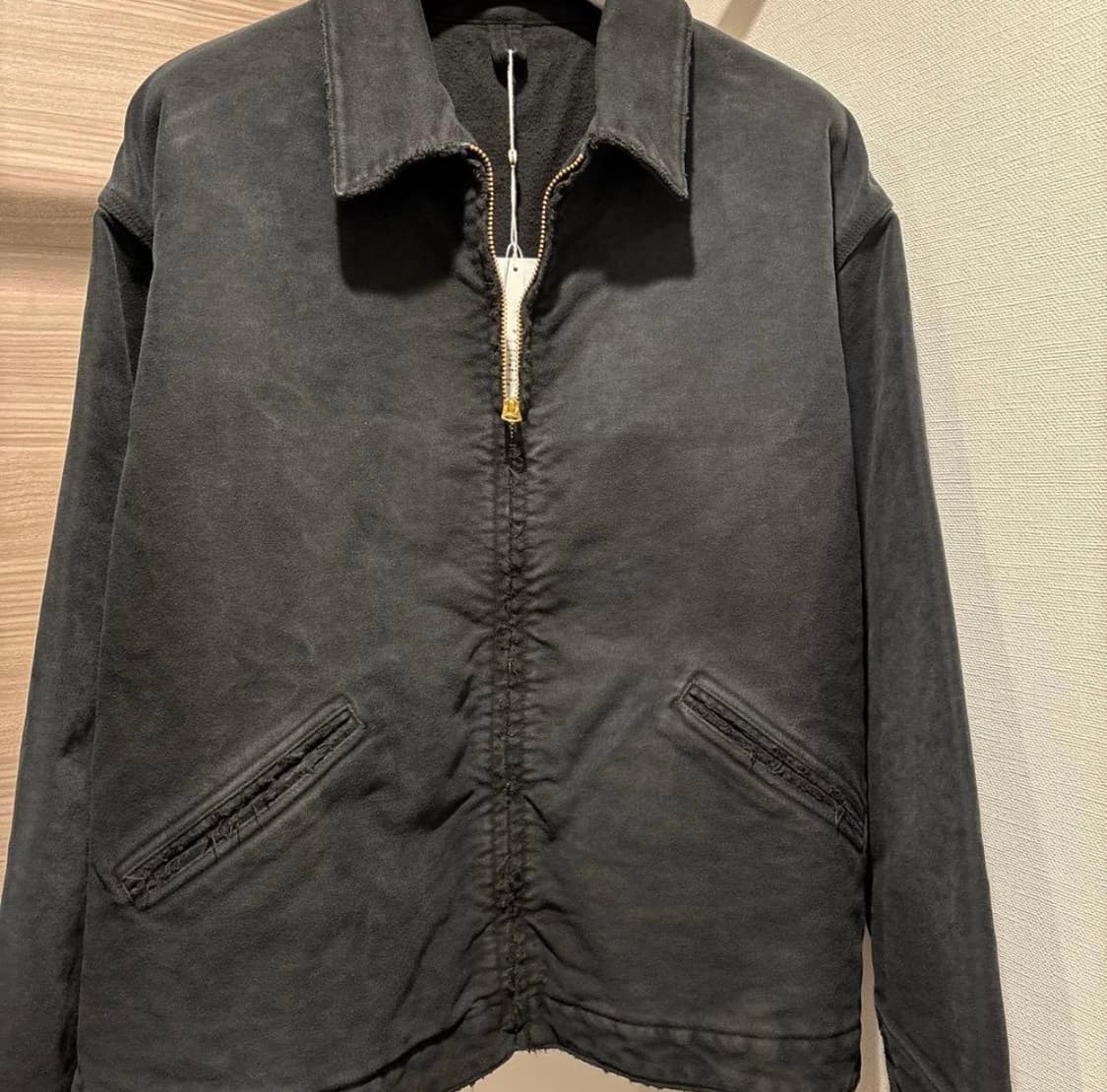 [2] 코모리 comoli 25aw 몰스킨 페이드 숏자켓 상품이미지4