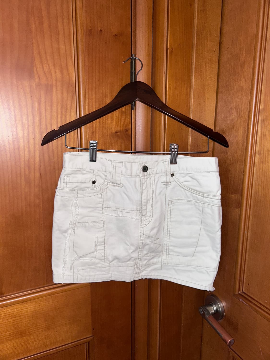 Crackline Mini Skirt 상품이미지1