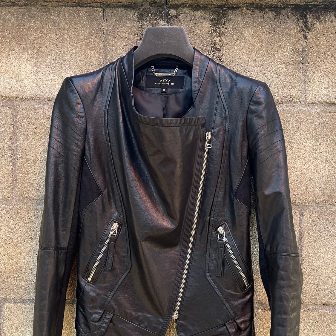 [55] VOV 아방가이드 양가죽 라이더 여성 자켓 상품이미지4