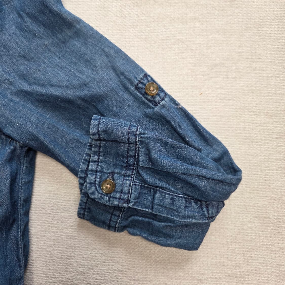 Armani Exchange 아르마니 익스체인지 데님 셔츠 원피스 상품이미지4