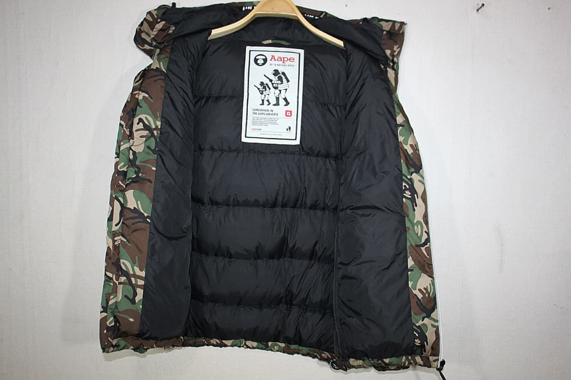 Aafe 베이프에이프 카모플라쥬 패딩(XL) 상품이미지4