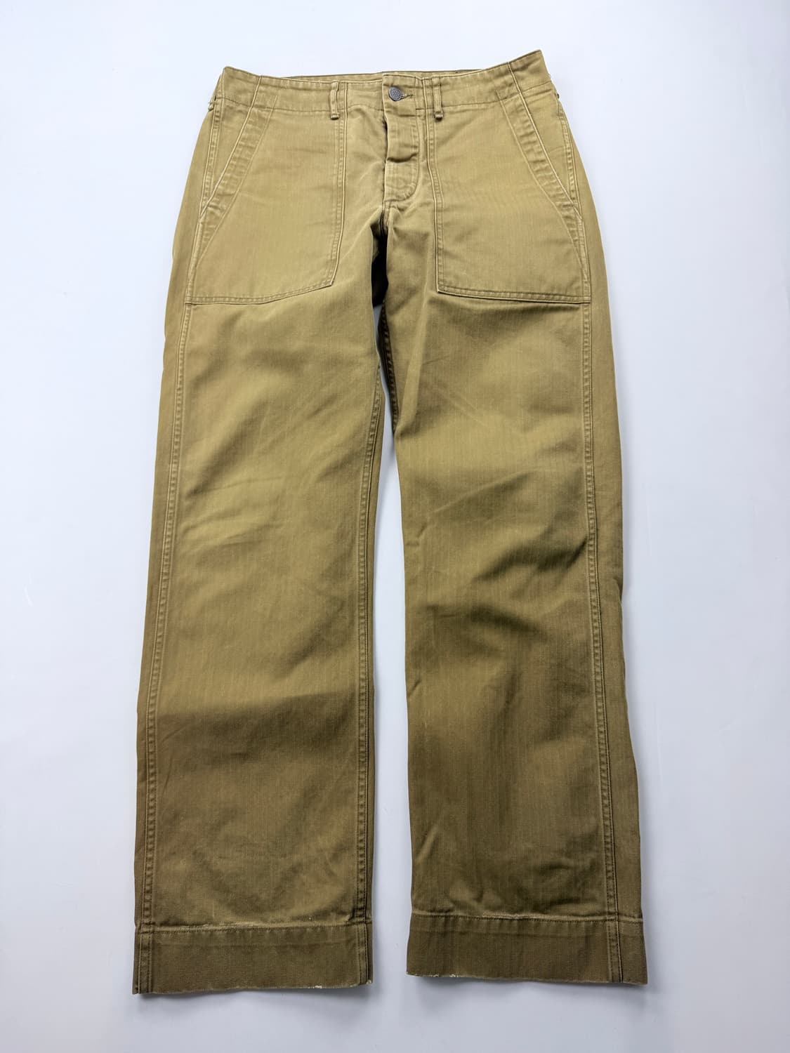 RRL 더블알엘 헤링본 퍼티그팬츠 32X32 상품이미지1