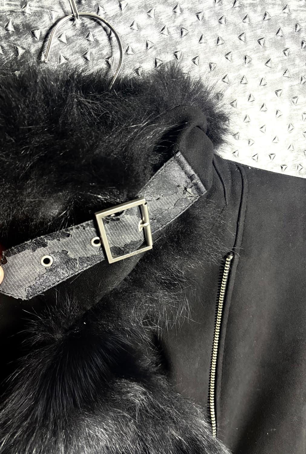 City Gee 무스탕 퍼 자켓 상품이미지3