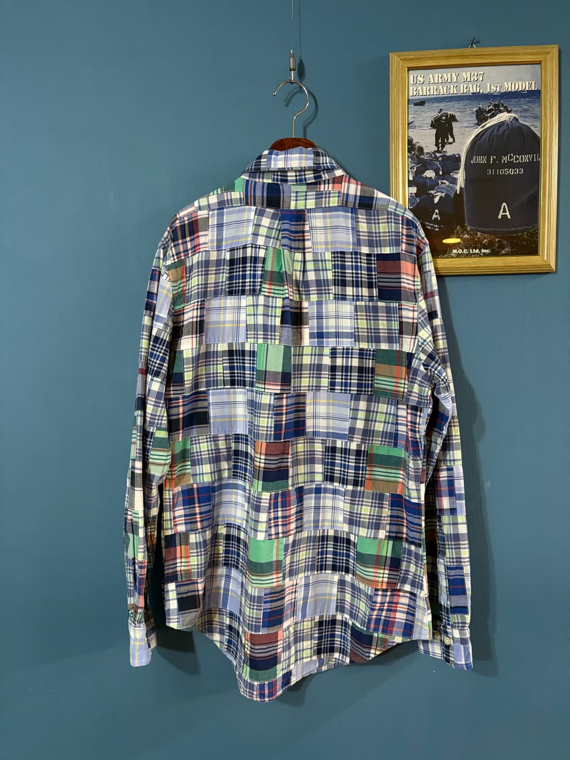 Brooks Brothers Madras Patch Work shirt. 상품이미지9
