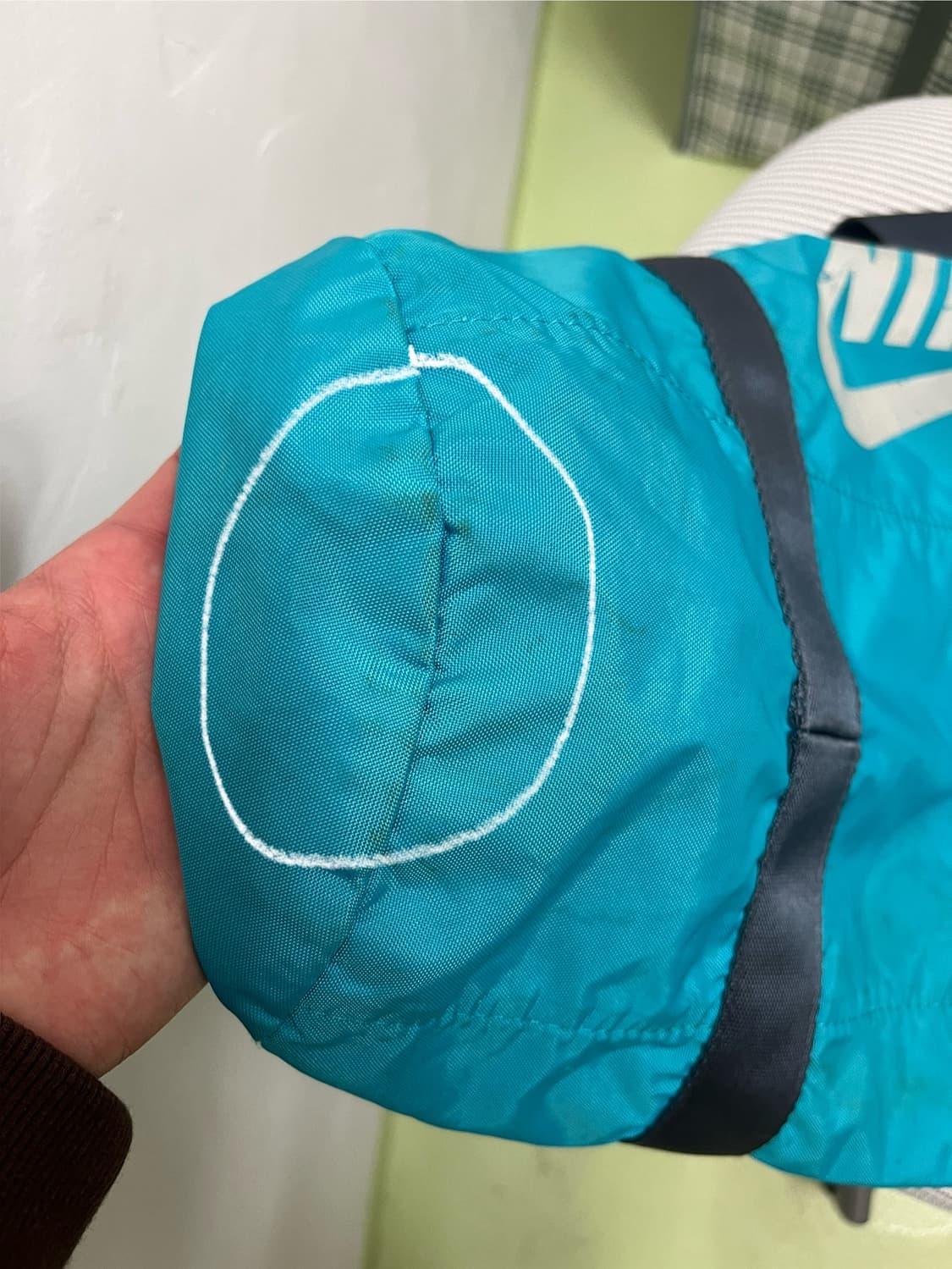 나이키 터콰이즈 블루 드럼백 🌀 상품이미지3