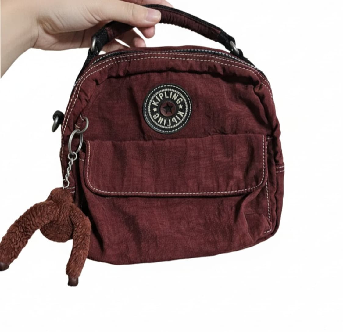 키플링 크로스백 y2k 빈티지/버건디,로즈핑크,와인 상품이미지1