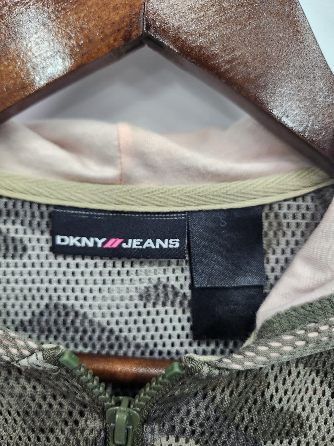 DKNY 카모 매쉬 후드집업 상품이미지5
