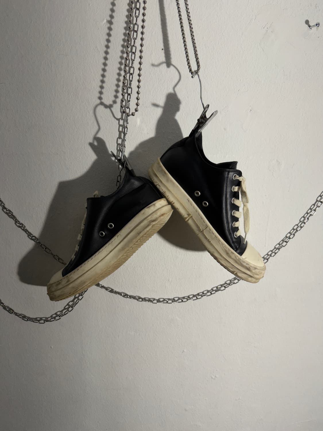 릭오웬스 라몬즈 로우 스니커즈 상품이미지3