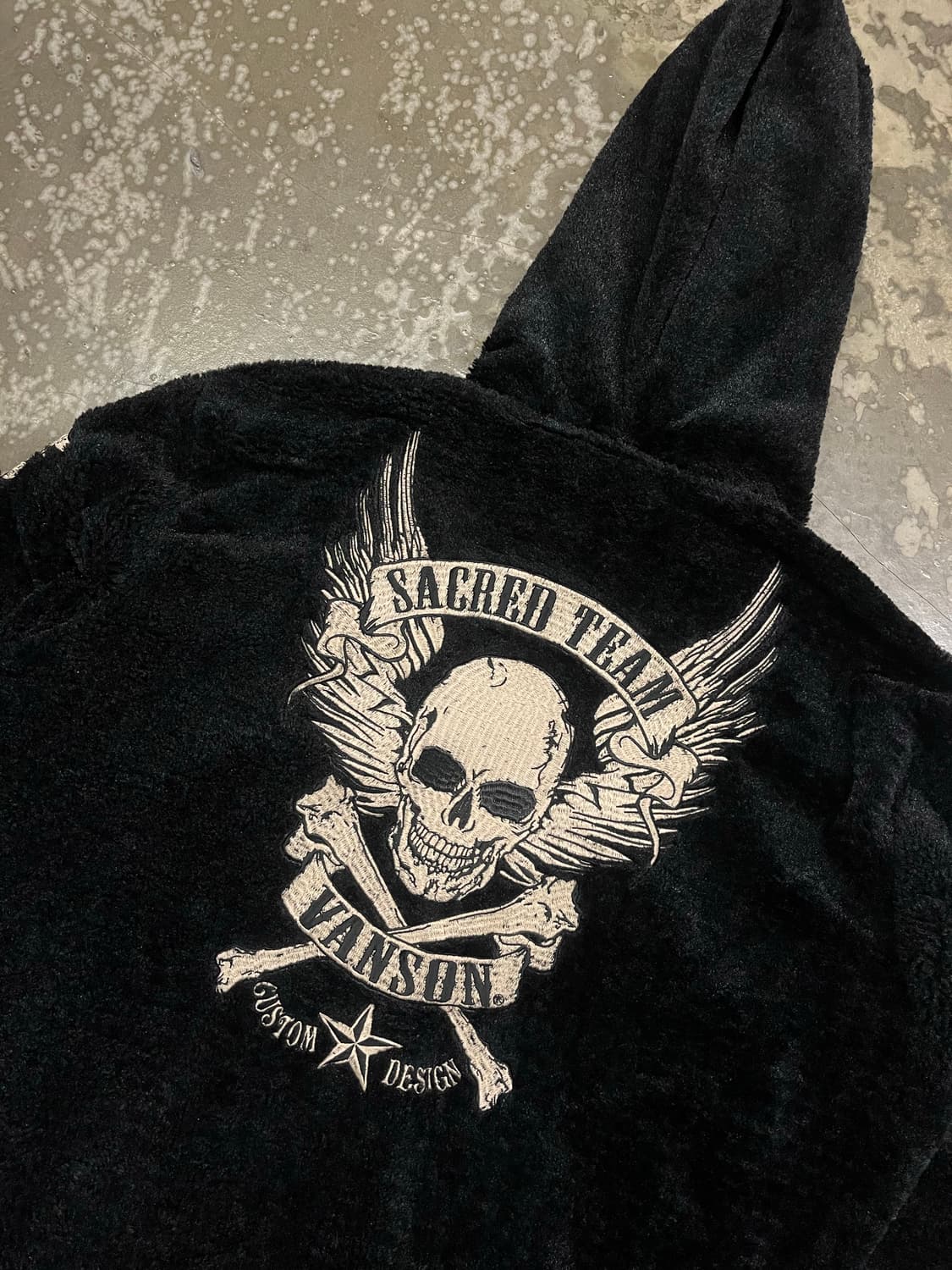 밴슨 퍼 스컬 후드집업 2XL  상품이미지4