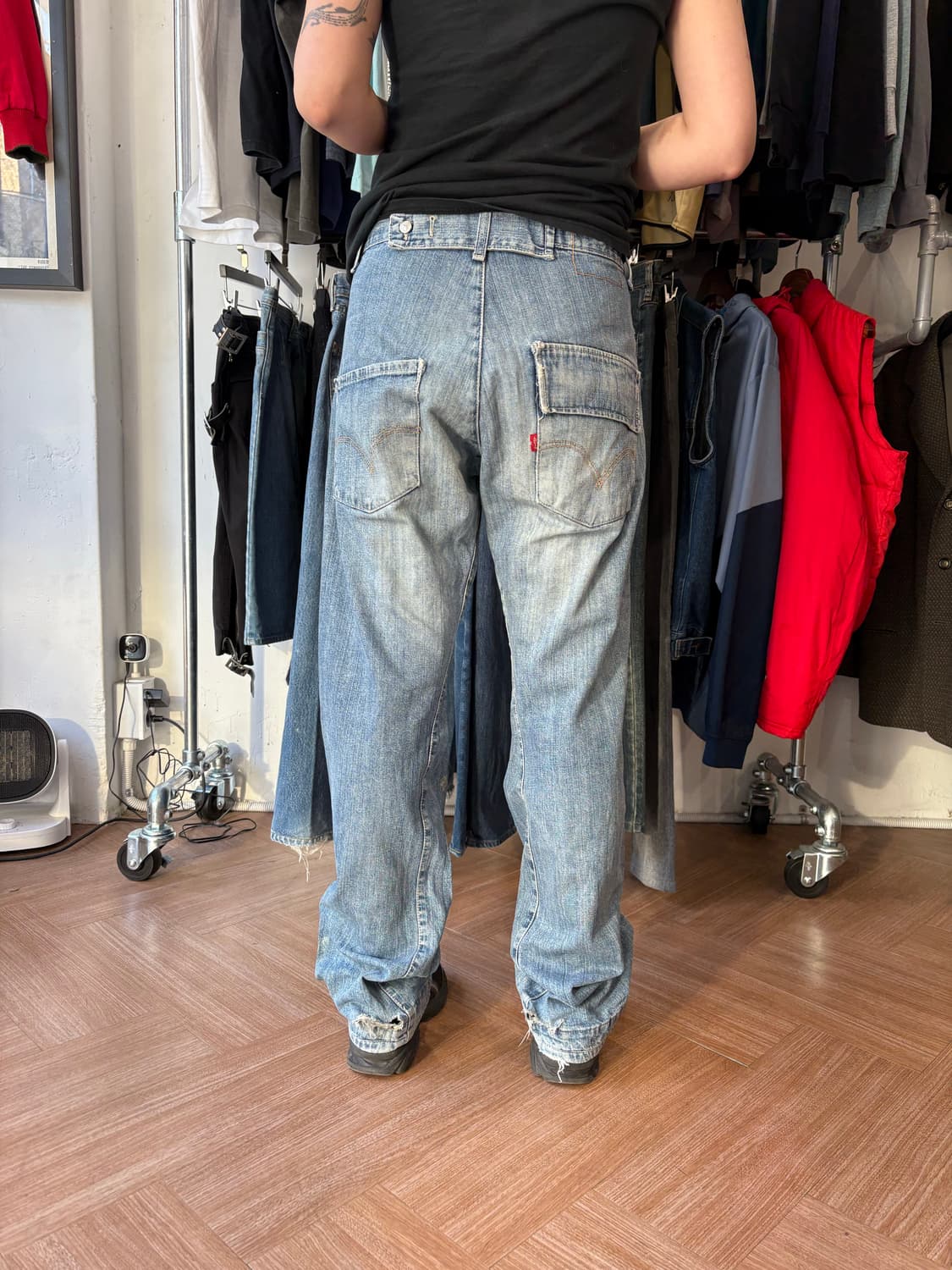 리바이스 엔지니어드진 신치백 모델 상품이미지6