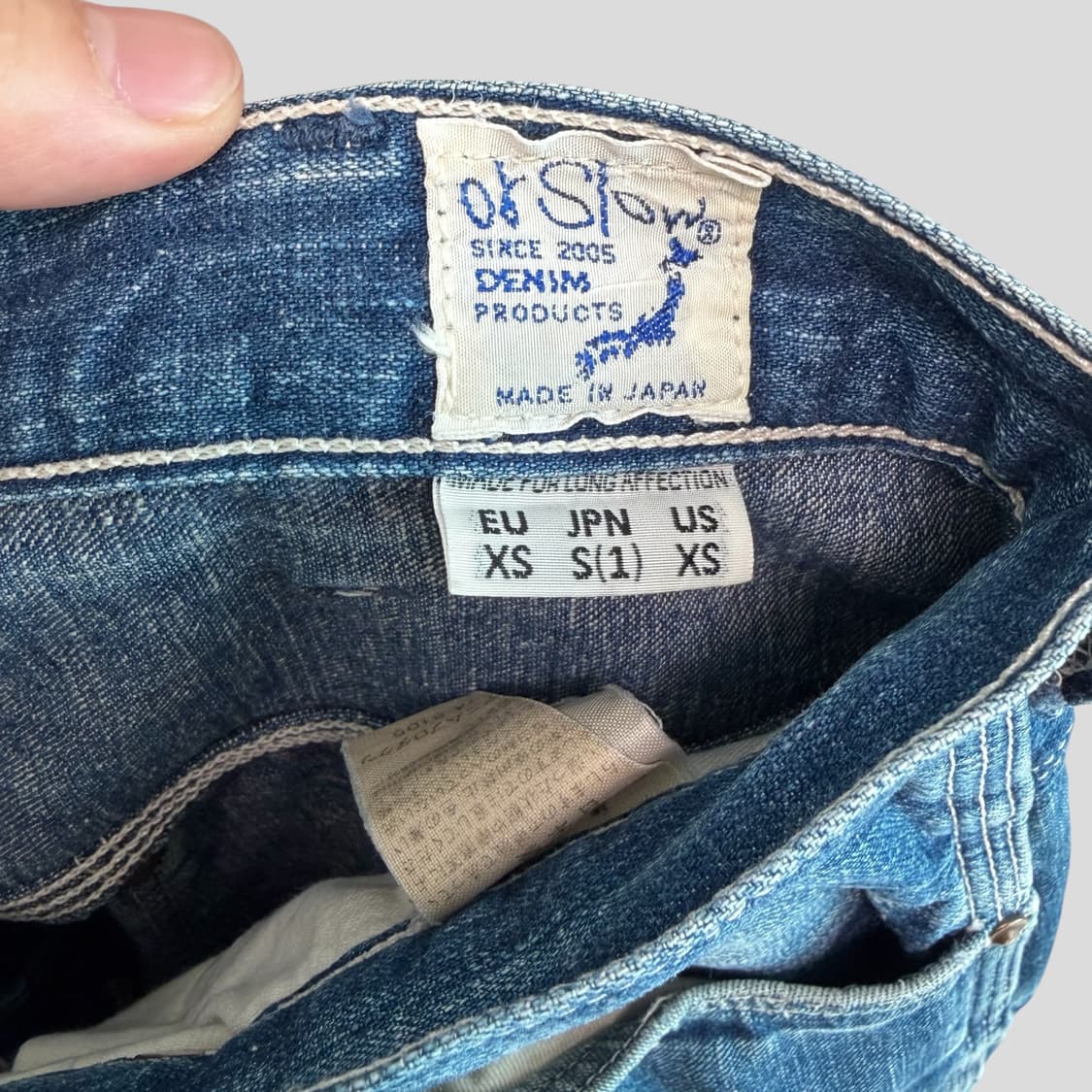 (1)오어슬로우 데님 워크팬츠 상품이미지10