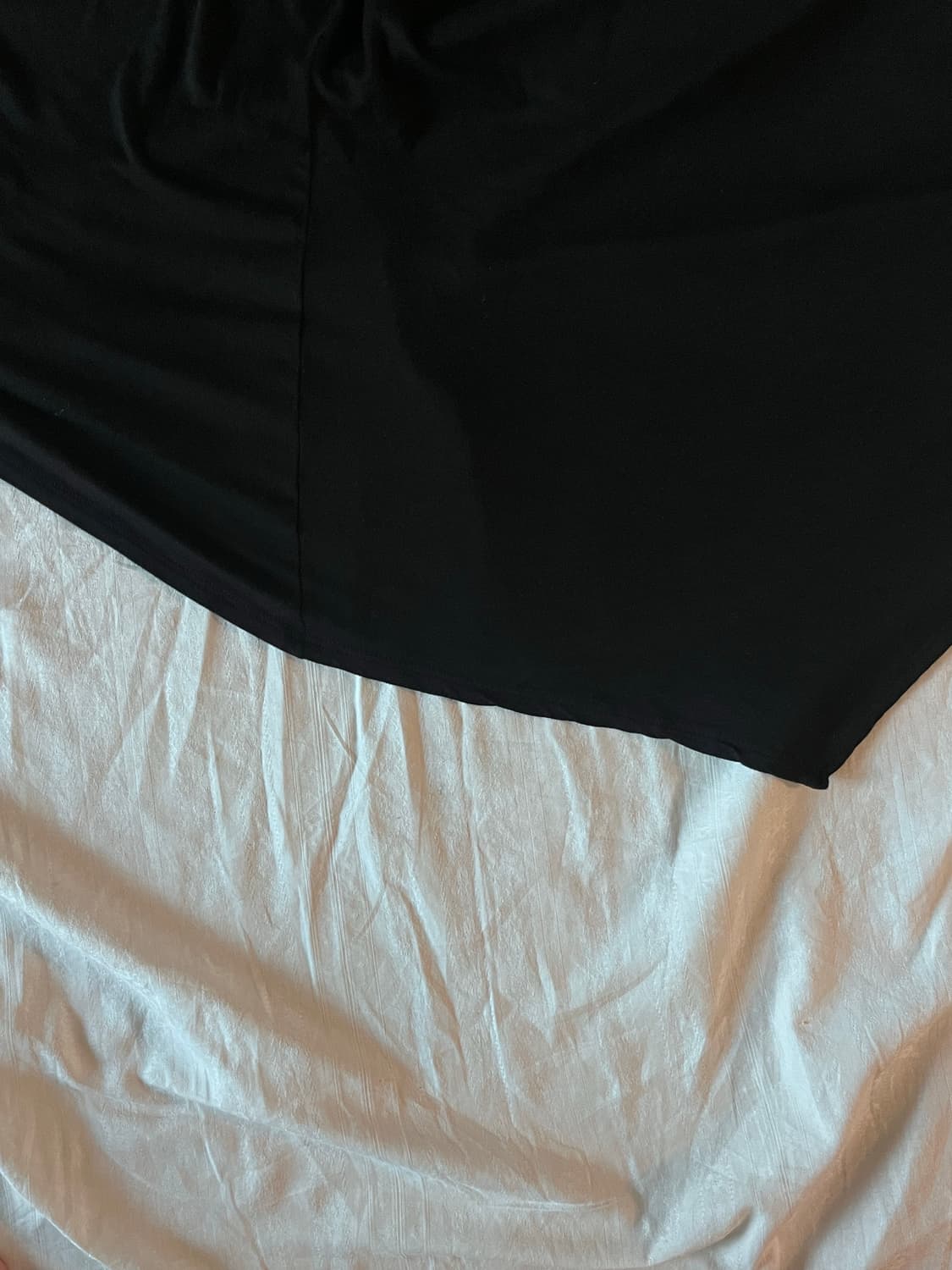 Black Draped Cardigan Fluid Silhouette 상품이미지5