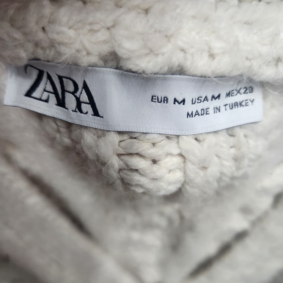 자라 ZARA 니트 크롭 가디건 2XL 상품이미지4