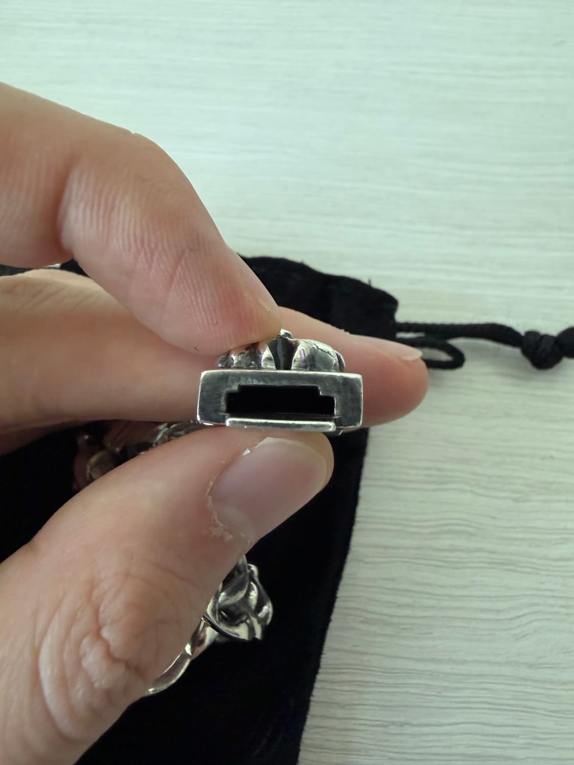 크롬하츠 ch 플러스 링크 팔찌 상품이미지8