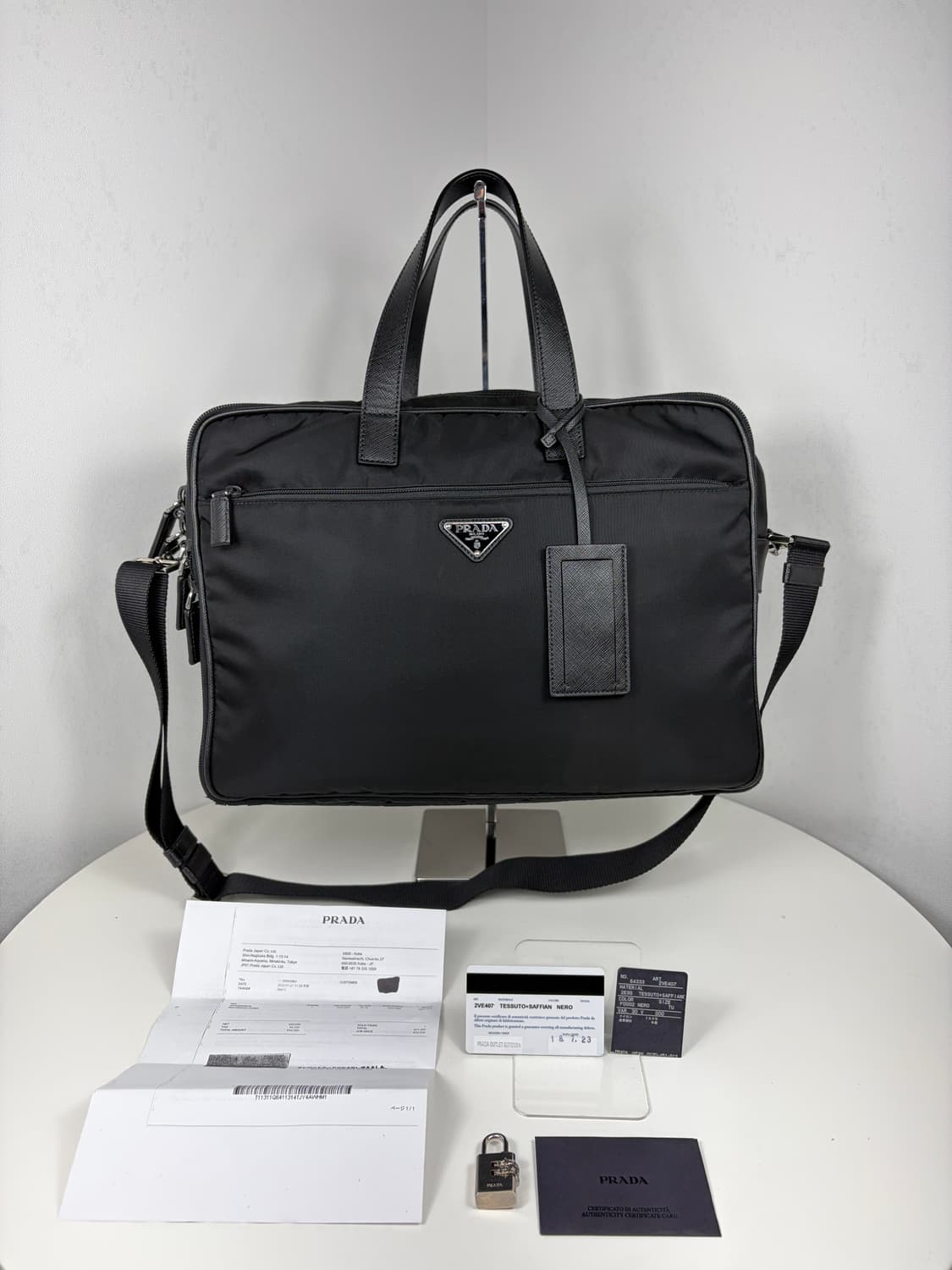 프라다 2VE407 리나일론 브리프케이스 서류가방 상품이미지1