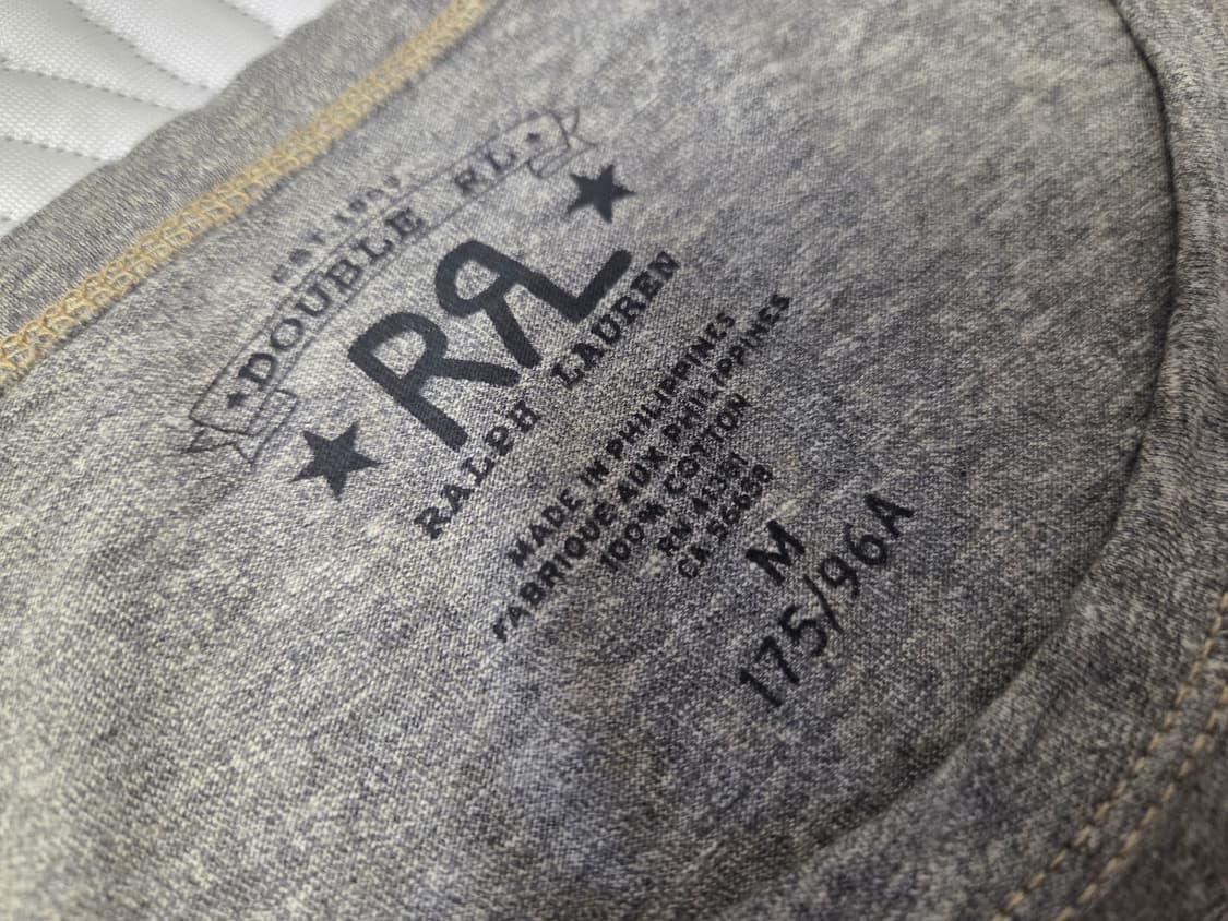 RRL 더블알엘 로고 저지 티셔츠 M 상품이미지3