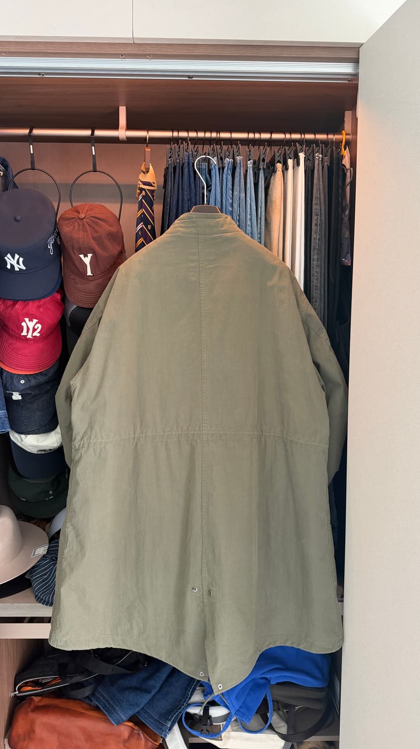 프릭스스토어 M65 피쉬테일 개파카 올리브 카키 상품이미지2