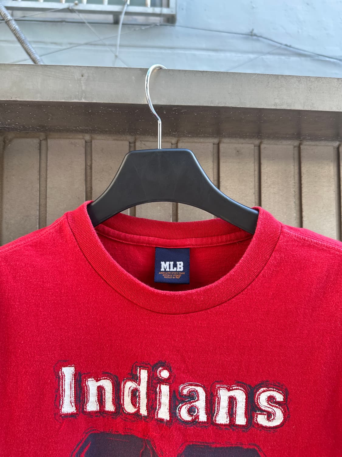 MLB Indians embroidered tee 상품이미지3