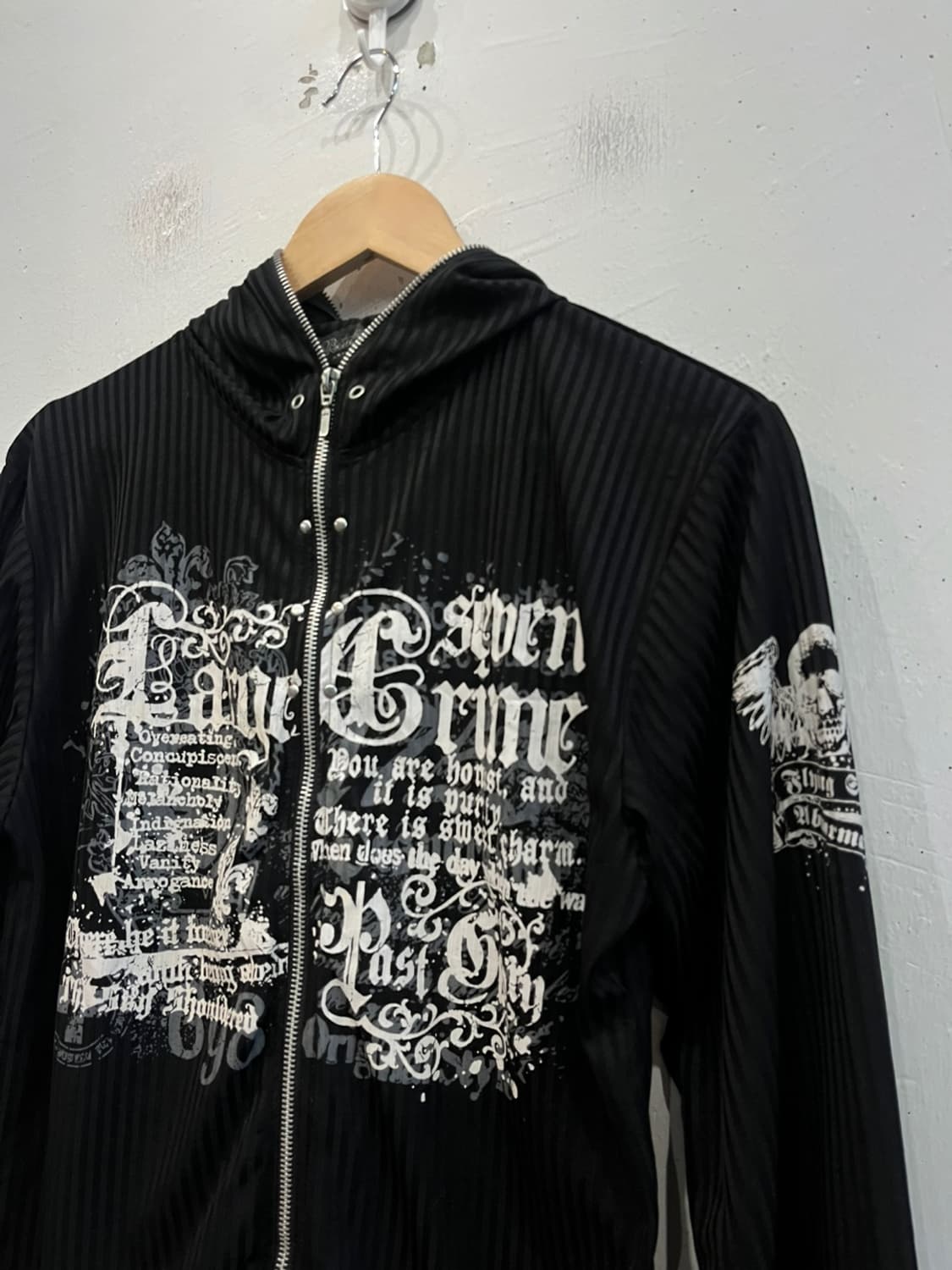 beaumere JPN 펑크 풀집업 후드 상품이미지3