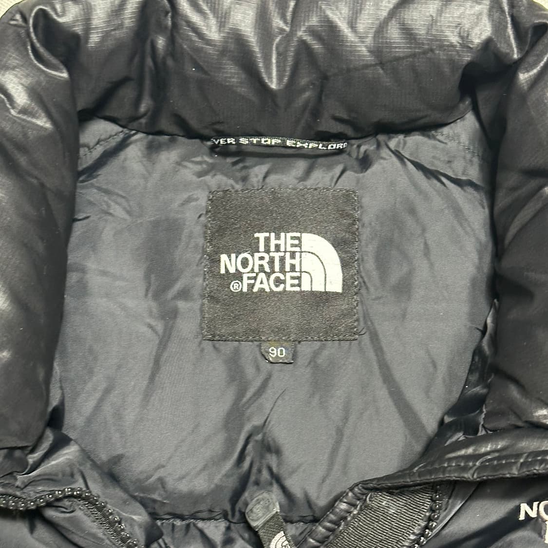 90 노스페이스 눕시 700 구스다운 패딩 상품이미지4