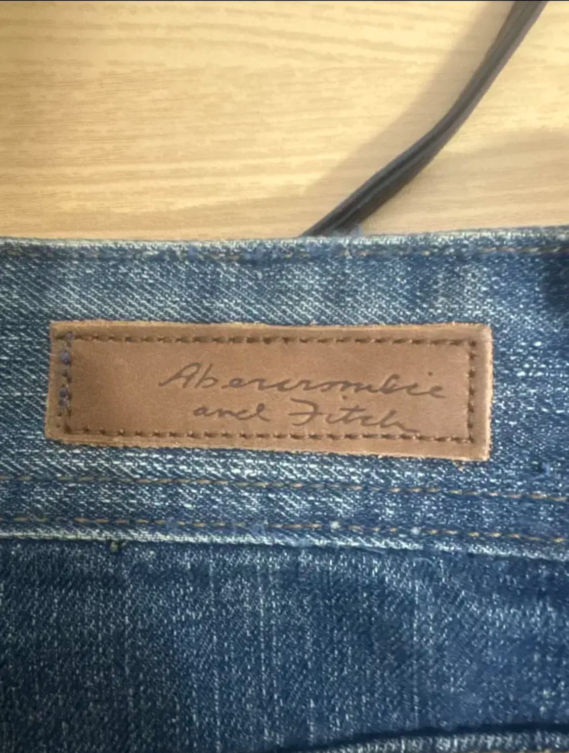 Abercrombie & Fitch 데님 미니 스커트 상품이미지8