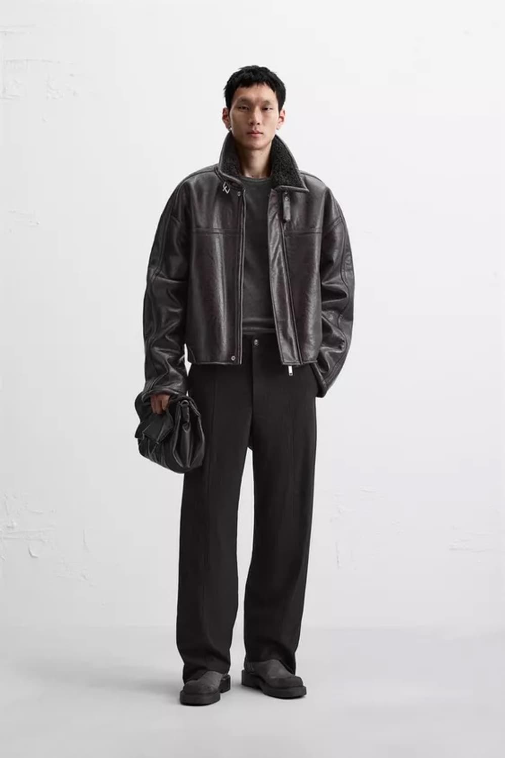 자라 에이에이터 시어링 에코 무스탕  상품이미지2