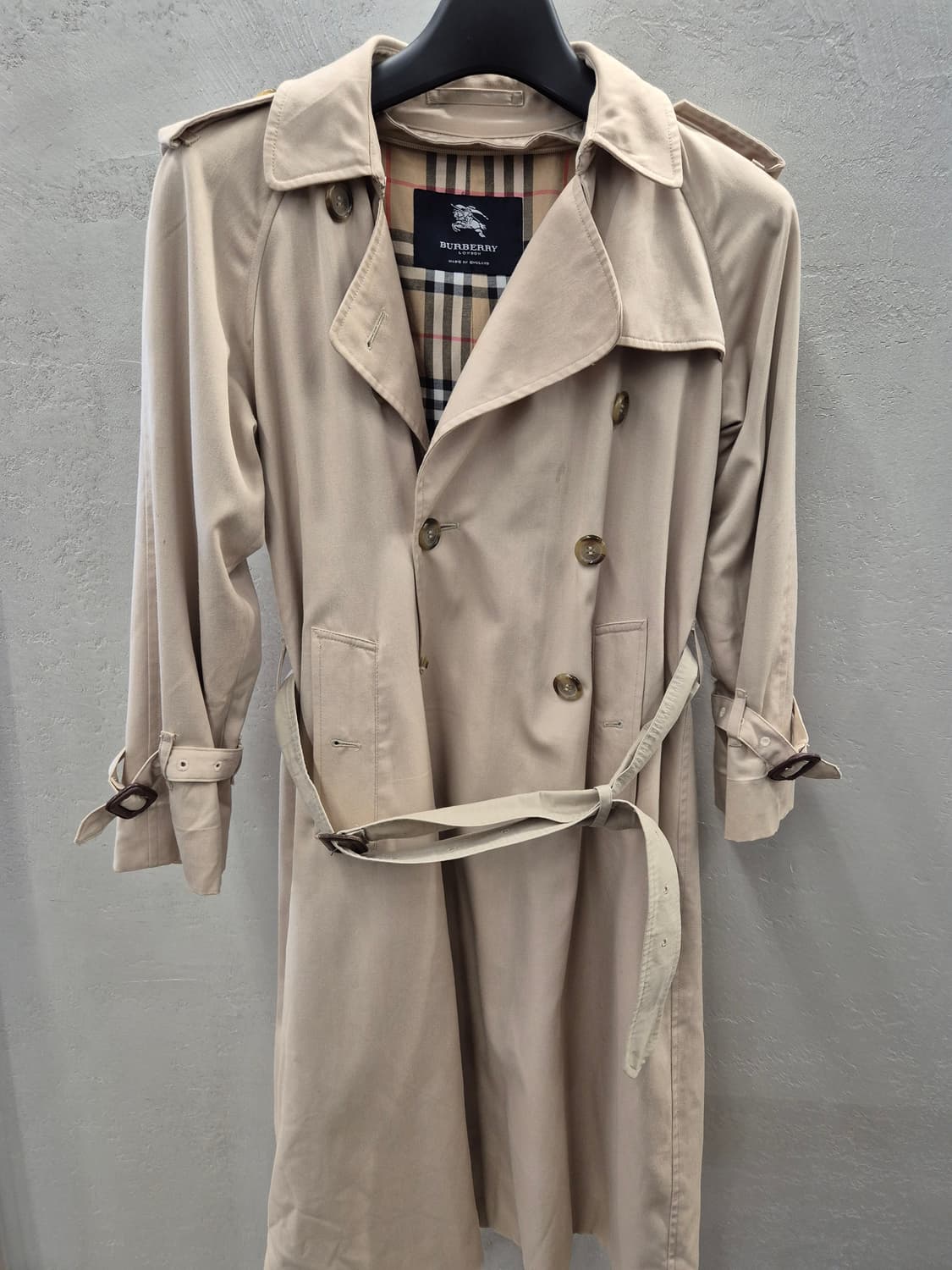 버버리 롱코트 베이지  상품이미지4