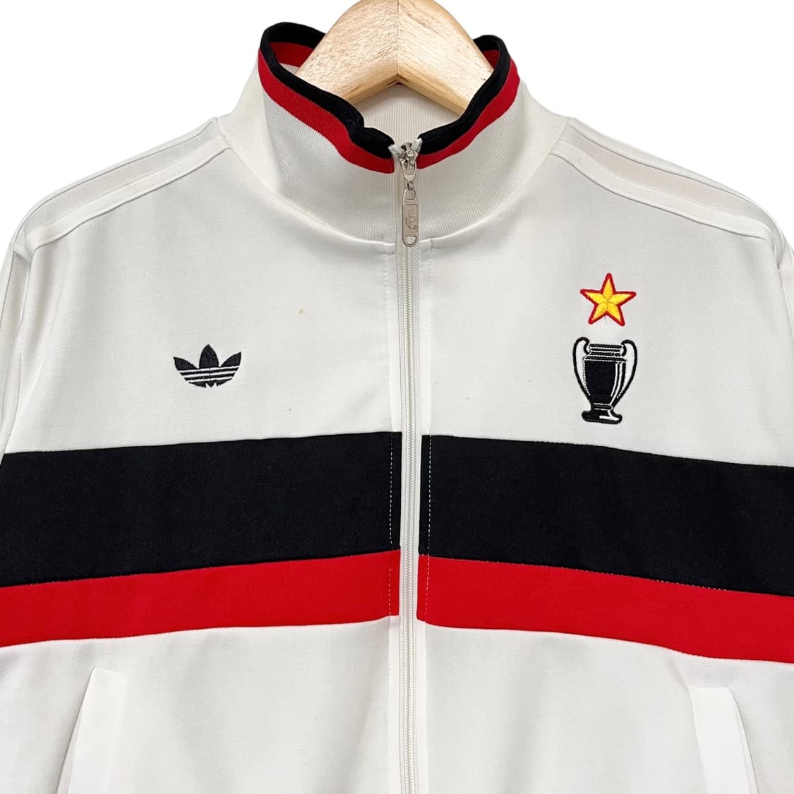 아디다스 빈티지 y2k 독일 트랙탑 져지 화이트 상품이미지3