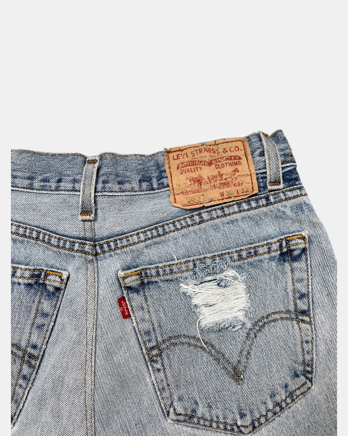 vintage levi’s denim shorts    상품이미지3