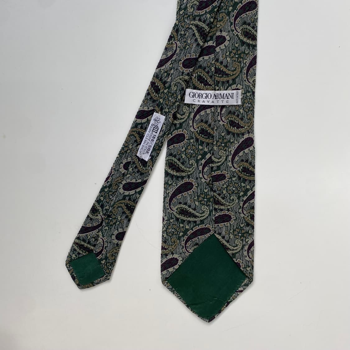 조르지오 알마니 페이즐리 명품 정품넥타이(ARMANI) 8.8cm 상품이미지3