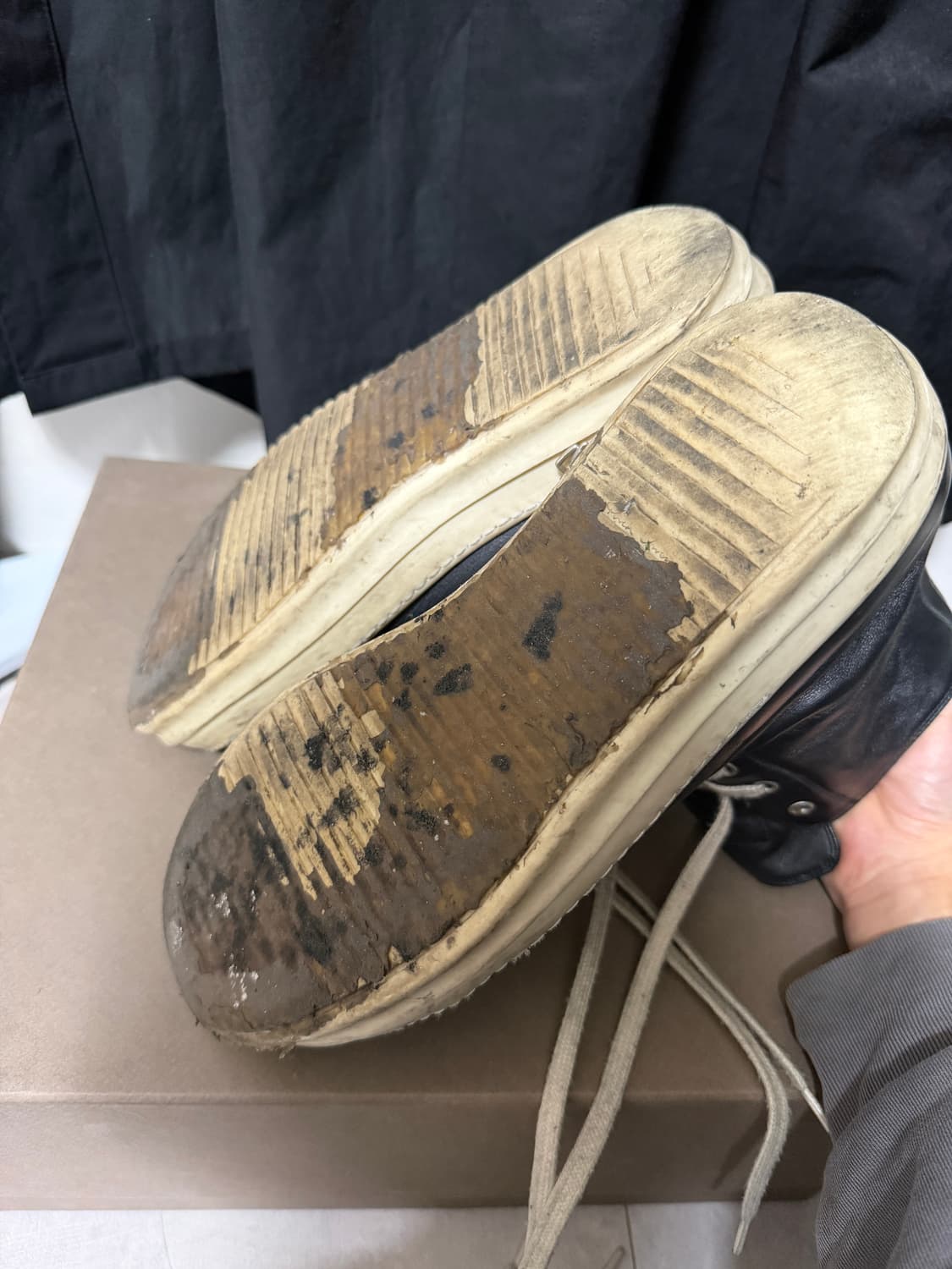 릭오웬스 컨버스 하이 15LPO 42 상품이미지4