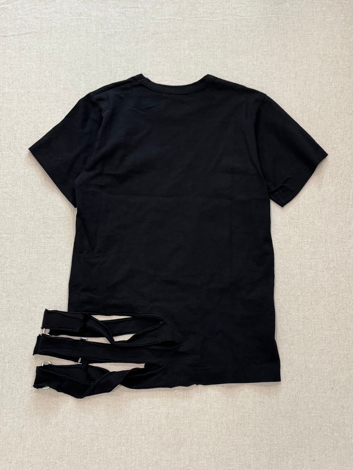꼼데가르송 16ss 비대칭 벨티드 티셔츠 상품이미지4