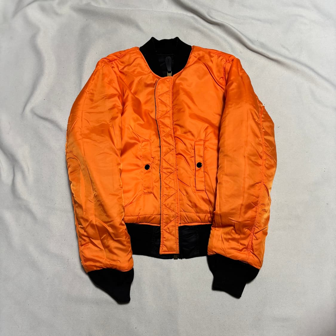 S 알파인더스트리 리버시블 ma-1 항공 점퍼 상품이미지4