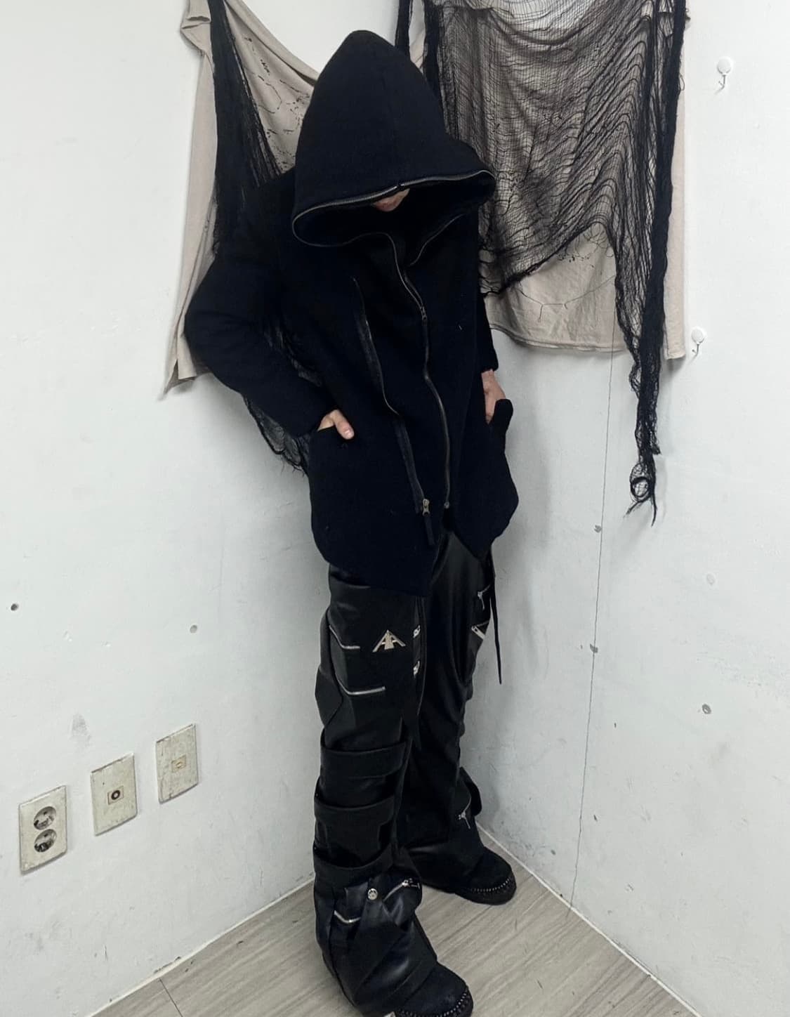 Side Two-Zipper Over-Hoodie 상품이미지7