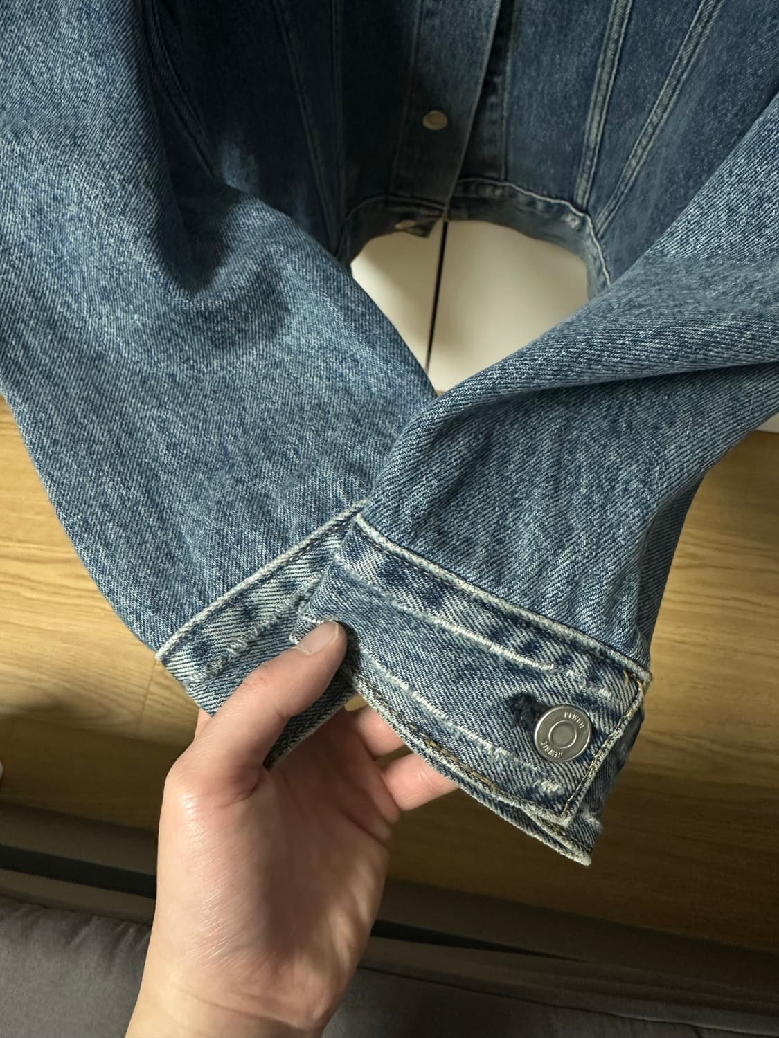 U넥 청자켓 m 상품이미지2